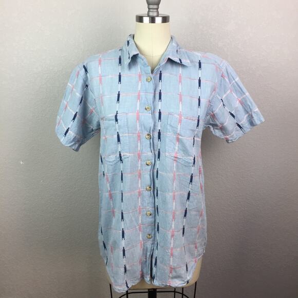 Vintage • CASCADE BLUES • Button Down - Picture 5 of 5
